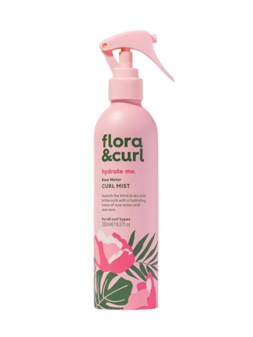 flora & curl rose water curl mist 250 ml