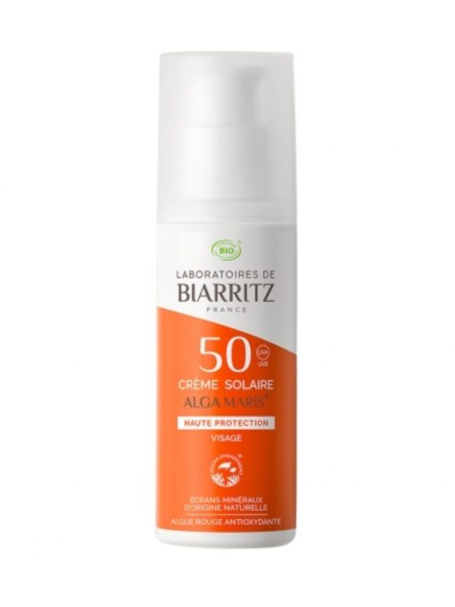 alga maris crema solare viso lsf 50 50 ml laboratoires de biarritz