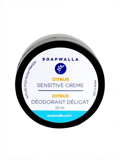 soapwalla sensitive déodorant citrus travel