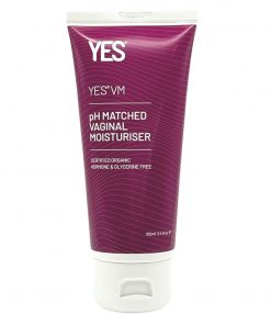 yes vaginal moisturizer organic lubricant & water-based moisturising gel 100 ml