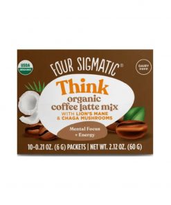 four sigmatic mushroom coffee latte mit lion's mane 10 x 6 g nahrungsergänzungsmittel