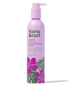 flora & curl sweet hibiscus curl activating lotion