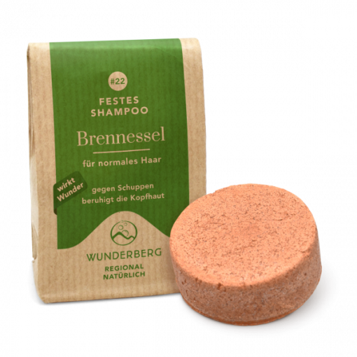SALE Wunderberg Solid Shampoo Nettle Anti-Dandruff 48 g