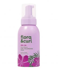 flora & curl sweet hibiscus curl volumizing foam 200ml