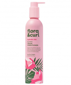flora & curl rose water & honey cream conditioner