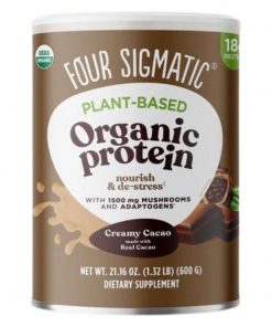 four sigmatic protein can creamy cacao 510g integratore alimentare