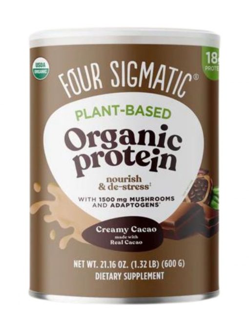 four sigmatic protein can creamy cacao 510g complément alimentaire
