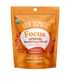 four sigmatic focus organic mushroom blend 60g nahrungsergänzungsmittel