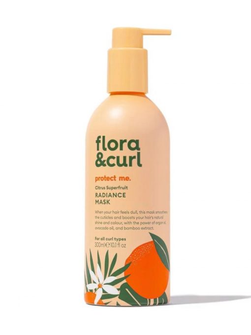 flora & curl superfruit radiance mask 300ml