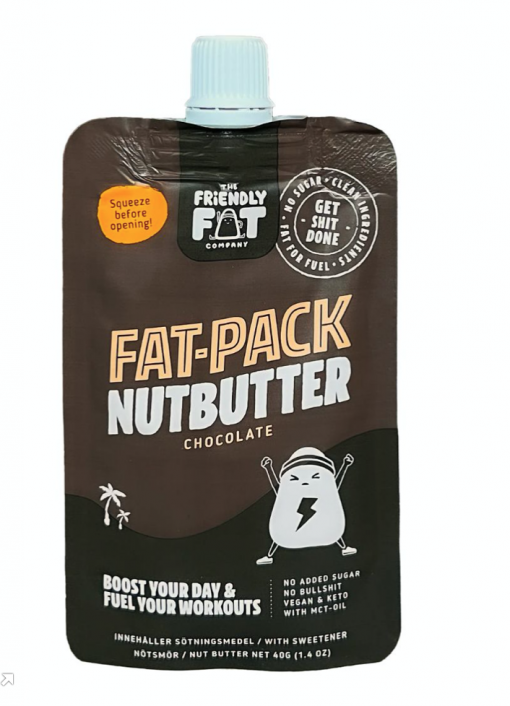 the friendly fat company fat pack nutbutter 40g