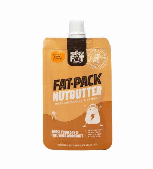 the friendly fat company fat pack nutbutter 40g