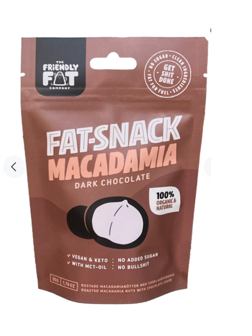 the friendly fat company snack gras macadamia 50g