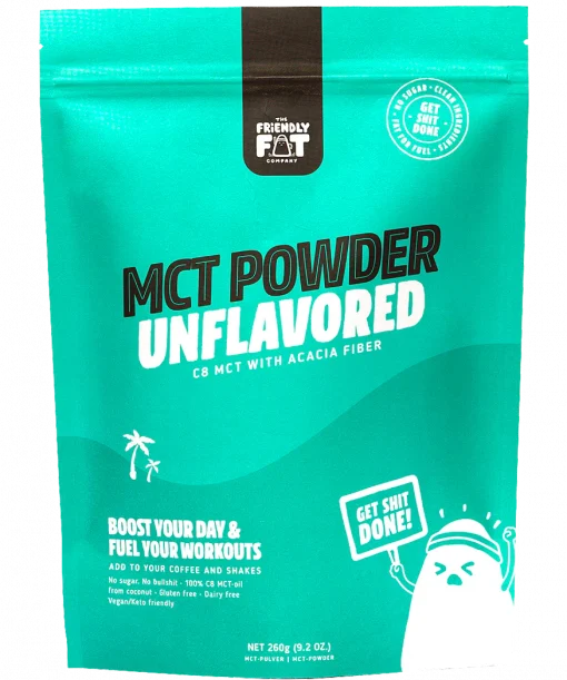 the friendly fat company mct powder 260g