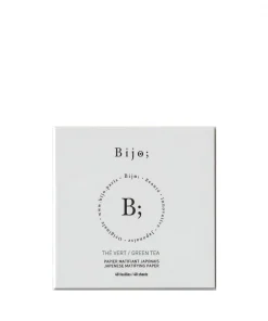 bijo; paris japanese matifying paper green tea 40 sheets