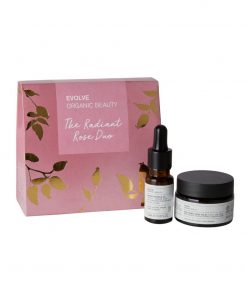 evolve radiant rose skincare duo