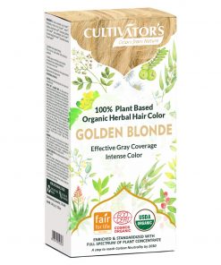 cultivator`s organic herbal hair color golden blonde 100 g
