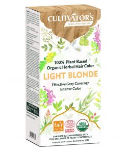 cultivator`s organic herbal hair color light blonde 100 g