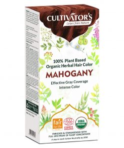 cultivator`s organic herbal hair colour mahogany 100 g