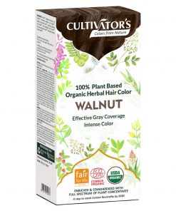 cultivator`s organic herbal hair colour walnut 100 g