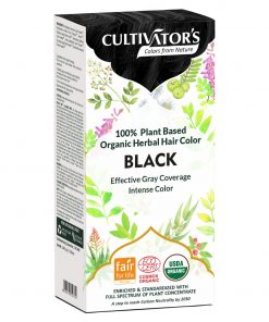 cultivator`s organic herbal hair colour black 100 g