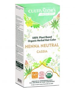 cultivator`s organic herbal hair color neutral henna 100 g