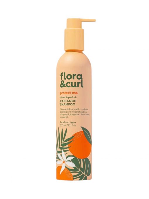 flora & curl african citrus superfruit shampoo 300ml