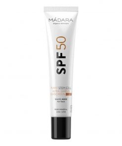 mÀdara plant stem cell ultra shield protection solaire spf50 visage 40ml