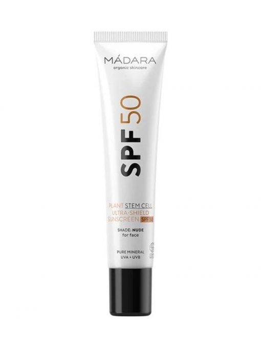 mÀdara plant stem cell ultra shield sunscreen spf50 face 40ml