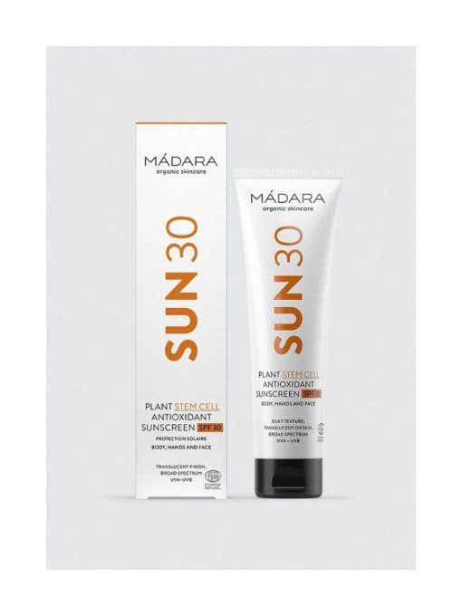 mÀdara sun30 antioxidant sunscreen spf30 body 100ml