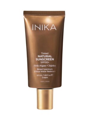 inika organic tinted natural sunscreen spf50 50ml