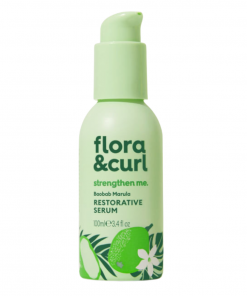 flora & curl baobab marula restorative serum 100ml